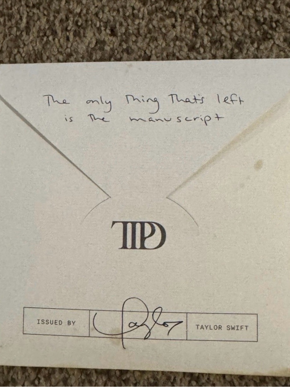 TTPD CD Taylor Swift - Picture 4 of 5